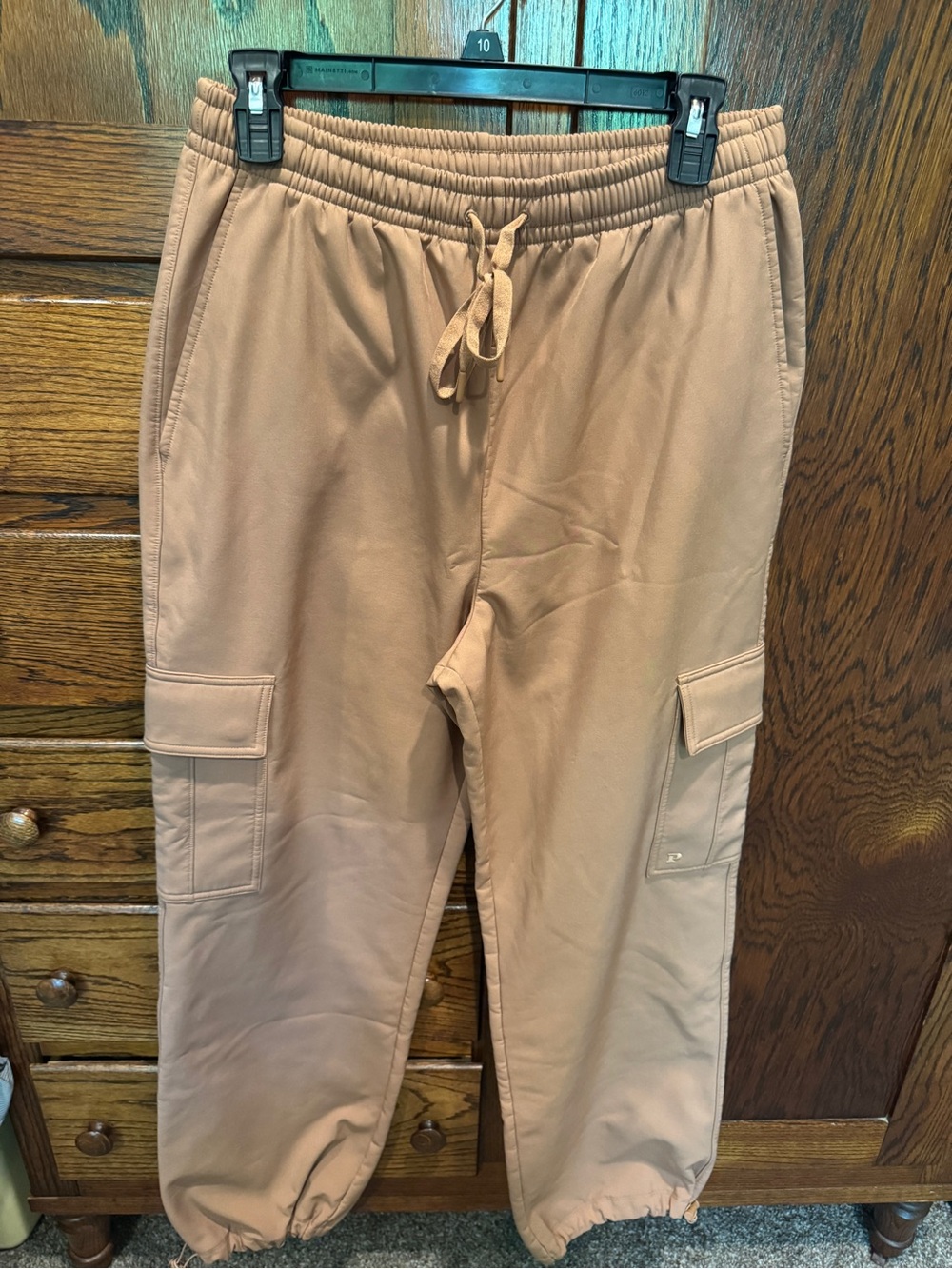 PINK Victoria's Secret Caramel Cargo Jogger Pants